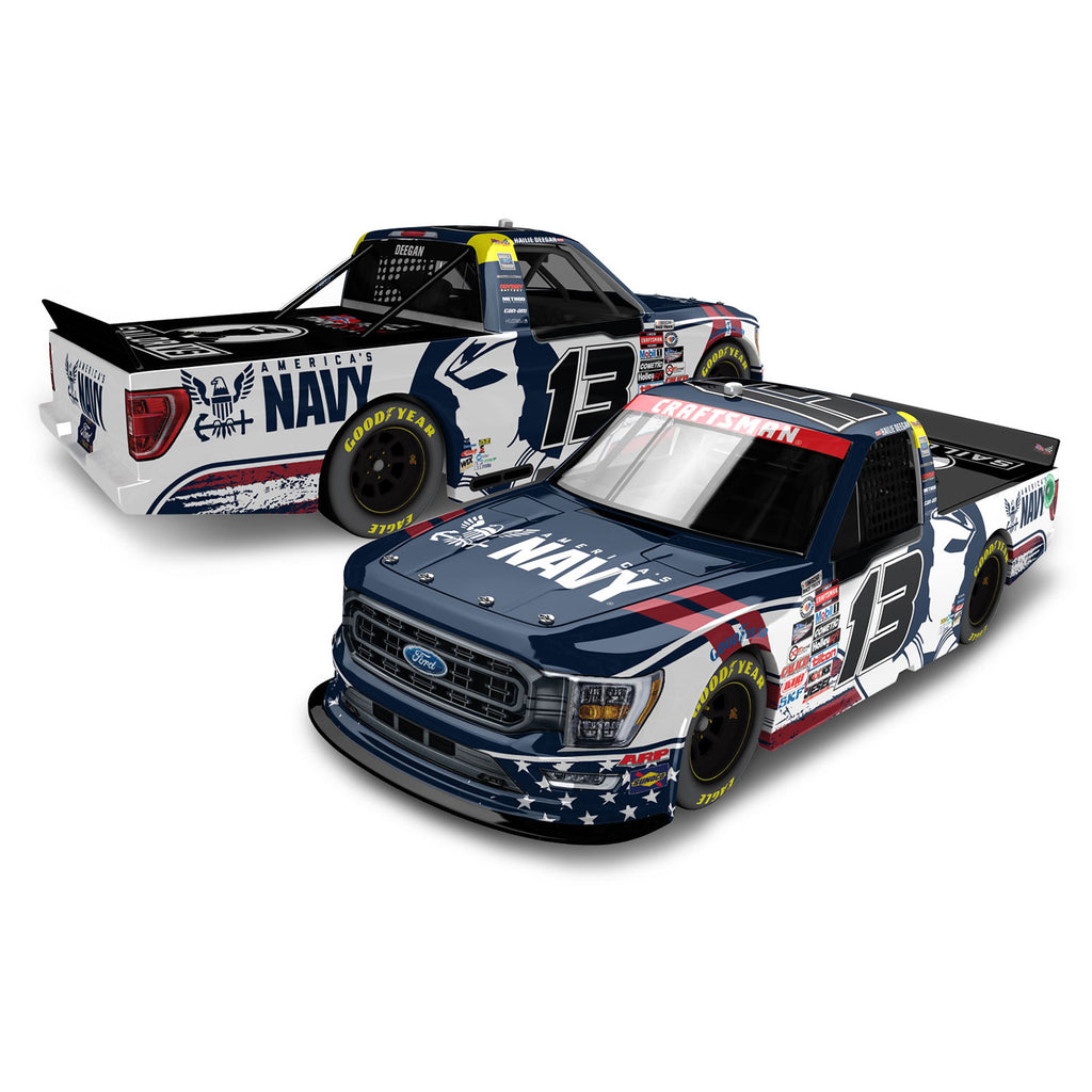 Hailie Deegan America's Navy Truck Series 1:64 Standard 2023 Diecast #13 NASCAR