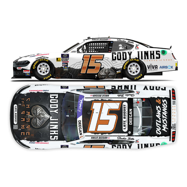 Hailie Deegan Cody Jinks Xfinity Series 1:64 Standard 2024 Diecast Car #15 NASCAR