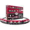 Hendrick Motorsports 40th Anniversary 2024 MRTP 28-Piece Battery-Operated Diecast Train Set In Special Collectible Packaging 