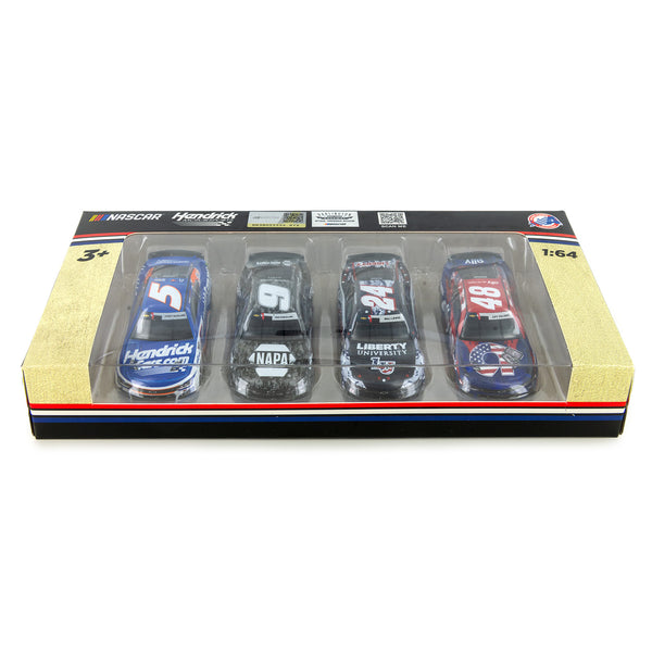 Hendrick Motorsports 1:64 Standard 2024 Patriotic Diecast Set In Special Collectible Packaging