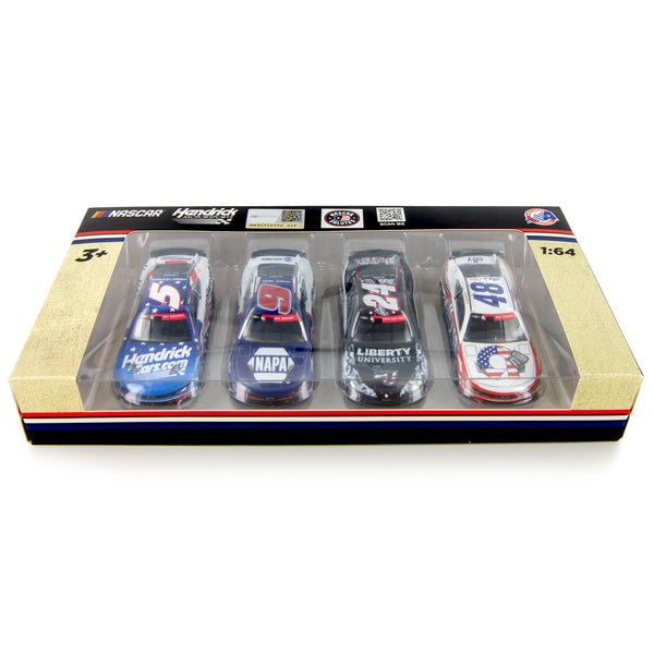 Hendrick Motorsports 1:64 Standard 2023 Patriotic Salutes Diecast Set In Special Collectible Packaging