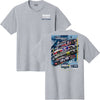 HMS Kyle Larson / Chase Elliott / William Byron / Alex Bowman 2026 San Diego Race the Base Paint Schemes 2-Spot Classic Ink T-Shirt Gray
