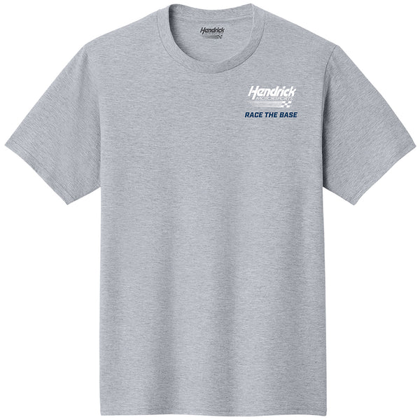 HMS Kyle Larson / Chase Elliott / William Byron / Alex Bowman 2026 San Diego Race the Base Paint Schemes 2-Spot Classic Ink T-Shirt Gray