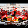 Justin Allgaier Autographed Darlington Race Win 1:24 Standard 2026 Diecast Car #7 NASCAR