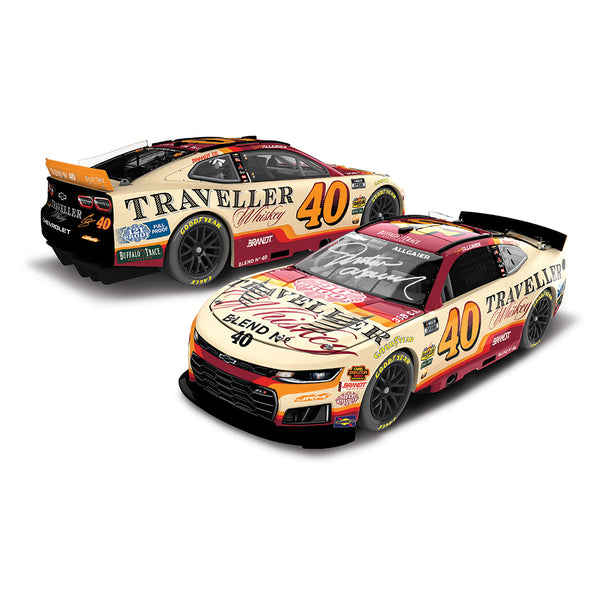 Justin Allgaier Autographed Traveller Whiskey 1:24 Standard 2026 Diecast Car #40 NASCAR