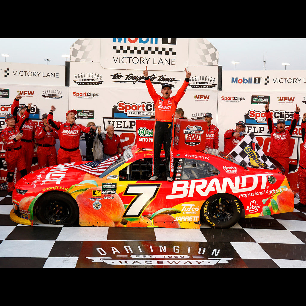 Justin Allgaier Darlington Race Win 1:64 2026 Diecast Car #7 NASCAR