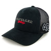 Justin Allgaier 2025 Traveller Whiskey #40 JR Motorsports Black Snapback Mesh Hat NASCAR JRM