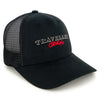 Justin Allgaier 2025 Traveller Whiskey #40 JR Motorsports Black Snapback Mesh Hat NASCAR JRM
