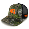 Justin Allgaier 2025 Traveller Whiskey #40 JR Motorsports Camo Snapback Mesh Hat NASCAR