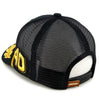 Justin Allgaier 2025 Traveller Whiskey #40 JR Motorsports Gold Leaf Snapback Mesh Hat Black NASCAR JRM