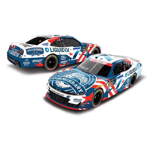 Justin Allgaier Hellmann's / Liquid I.V. DeCA 1:64 2026 Diecast Car #7 NASCAR