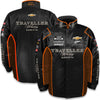 Justin Allgaier 2025 Traveller Whiskey #40 JR Motorsports Uniform Pit Outerwear Jacket Black NASCAR JRM