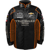 Justin Allgaier 2025 Traveller Whiskey #40 JR Motorsports Uniform Pit Outerwear Jacket Black NASCAR JRM