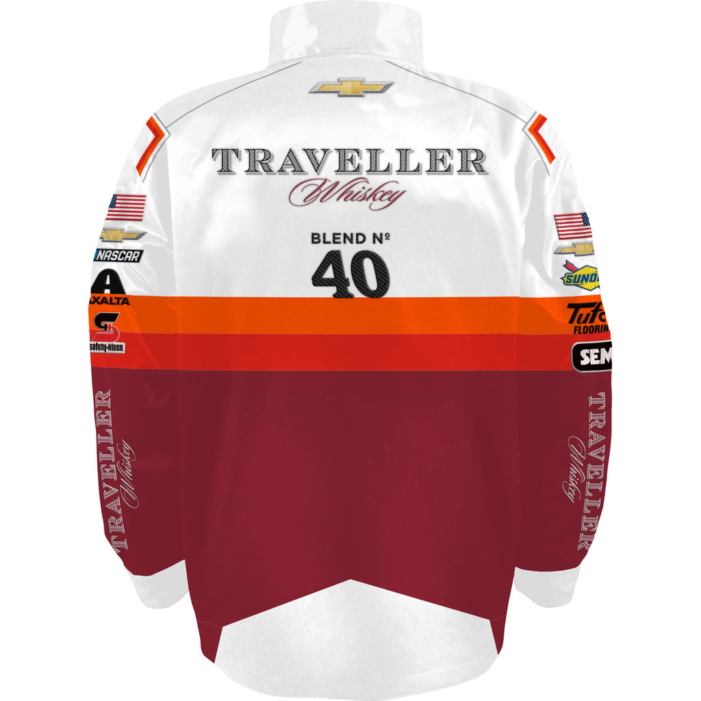 Justin Allgaier 2026 Traveller Whiskey #40 JR Motorsports Uniform Pit Outerwear Jacket