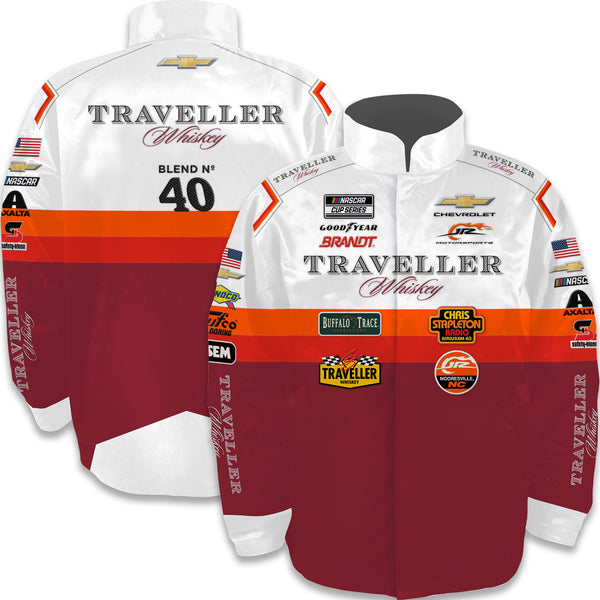 Justin Allgaier 2026 Traveller Whiskey #40 JR Motorsports Uniform Pit Outerwear Jacket