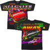 Justin Allgaier 2025 Brandt Total Print Black T-Shirt #7 NASCAR