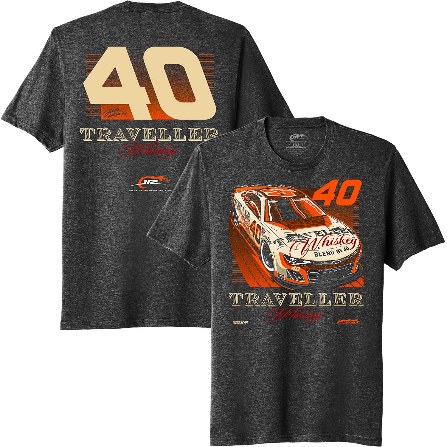 Justin Allgaier 2025 Traveller Whiskey Drive #40 JR