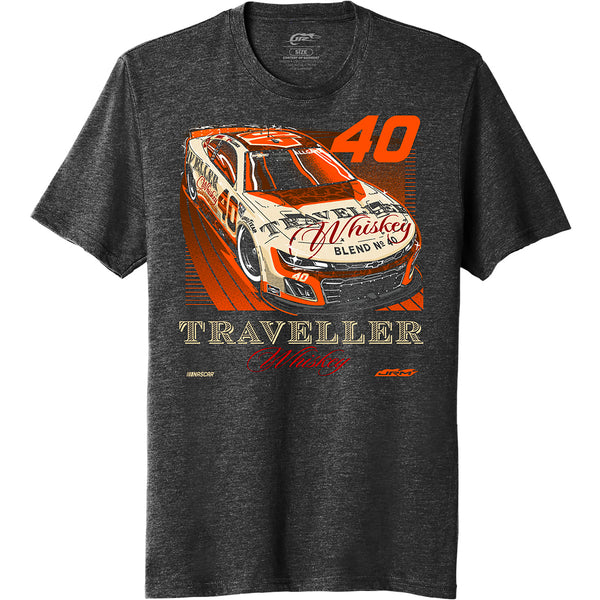 Justin Allgaier 2025 Traveller Drive #40 T-Shirt Black NASCAR JRM