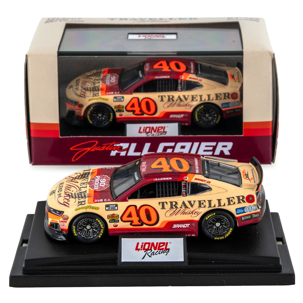 Justin Allgaier Traveller Whiskey 1:64 2026 Diecast Car #40 NASCAR