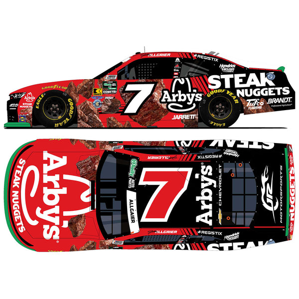 Justin Allgaier Arby's Steak Nuggets 1:64 2026 Diecast Car #7 NASCAR