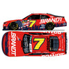 Justin Allgaier Autographed Brandt Patriotic 1:24 Standard 2026 Diecast Car #7 NASCAR