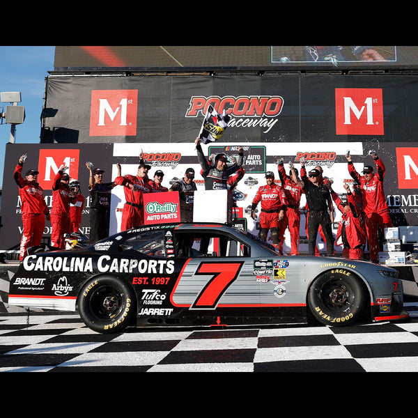 Justin Allgaier Pocono Race Win 1:64 2026 Diecast Car #7 NASCAR