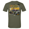 Justin Allgaier 2024 D-Day 80th Anniversary RCPT Salutes T-Shirt Green #7 NASCAR