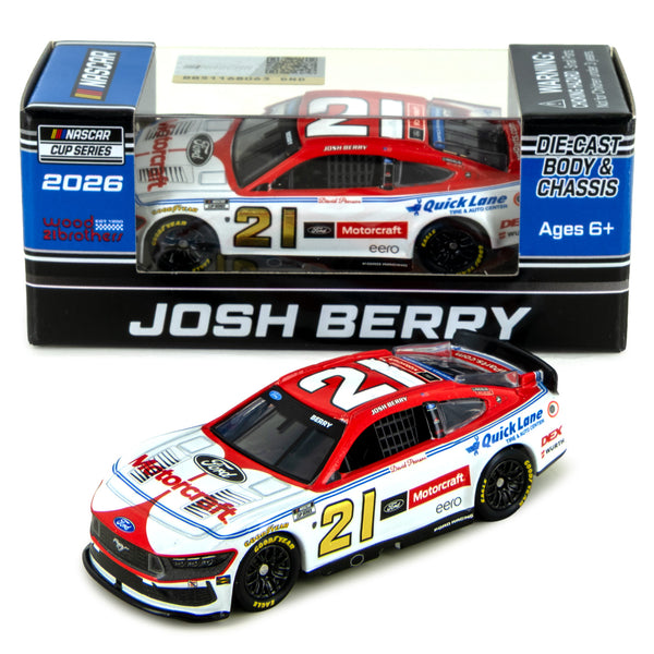 Josh Berry Motorcraft 1976 50th Anniversary Throwback 1:64 2026 Diecast Car #21 NASCAR