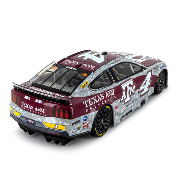 Josh Berry ELITE Texas A&M 1:24 2024 Diecast Car #4 NASCAR