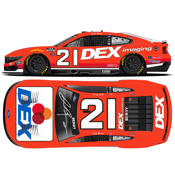 Josh Berry Autographed Dex Imaging All-Star 1:24 Standard 2025 Diecast Car #21 NASCAR