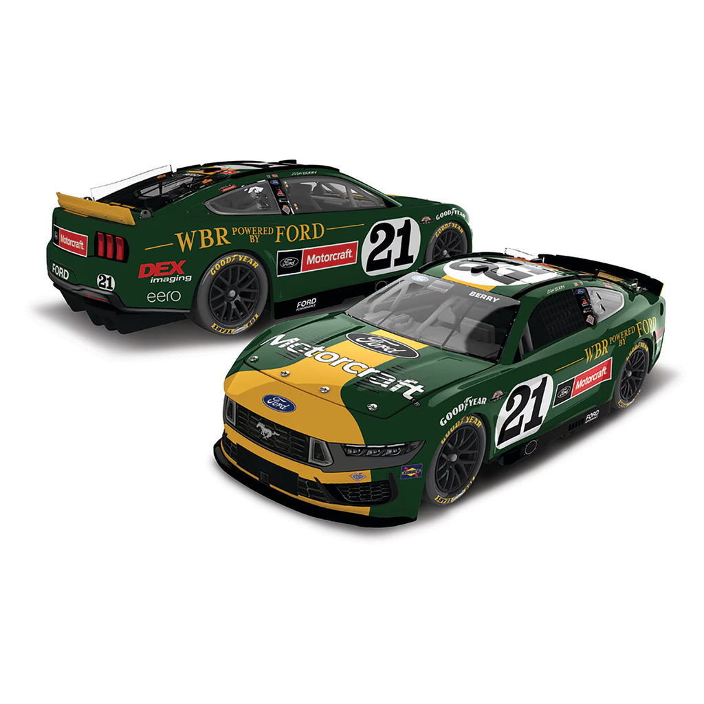 Josh Berry Darlington Throwback to 1965 Jim Clark Indy 500 Win 1:64 Standard 2025 Diecast Car #21 NASCAR Motorcraft