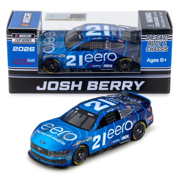 Josh Berry eero 1:64 2026 Diecast Car #21 NASCAR