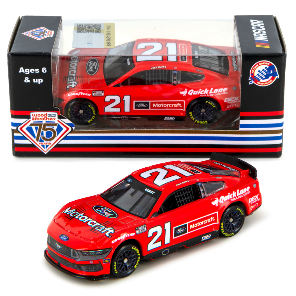 Josh Berry Motorcraft Backseater 1:64 Standard 2025 Diecast Car #21 NASCAR