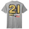 Josh Berry 2026 Motorcraft SPG 2-Spot T-Shirt Gray #21 NASCAR