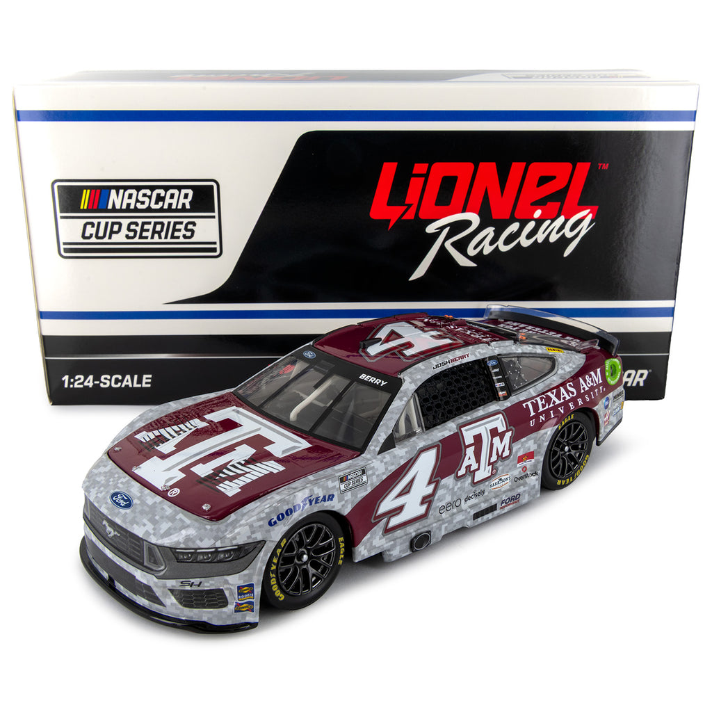 Josh Berry Texas A&M 1:24 Standard 2024 Diecast Car #4 NASCAR