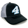 Josh Berry 2024 Big #4 Sponsor Mesh Hat Black/Gray NASCAR
