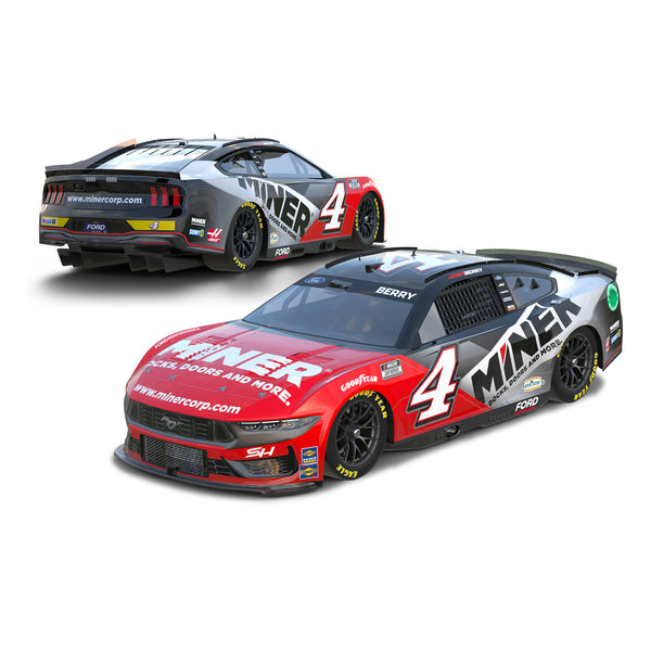 Josh Berry Miner 1:24 Standard 2024 Diecast Car #4 NASCAR