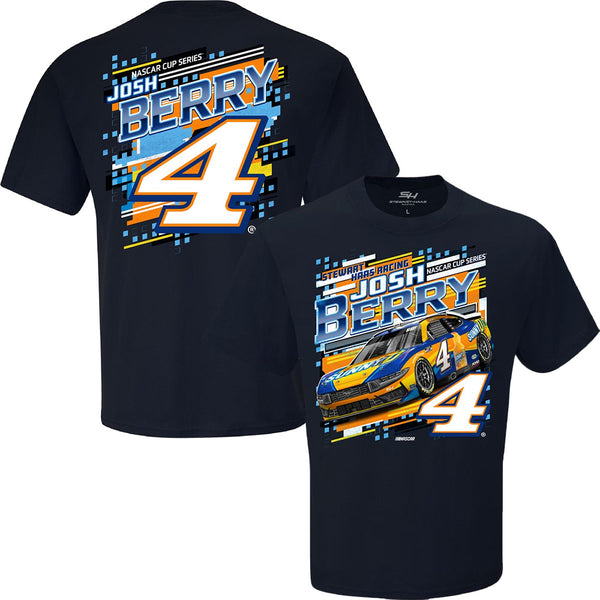 Josh Berry 2024 SunnyD Draft Car T-Shirt Blue #4 NASCAR