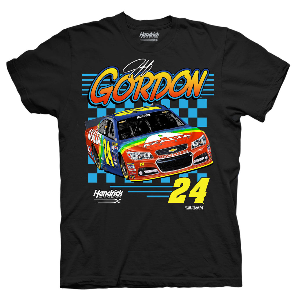 Jeff Gordon 2026 Axalta Throwback T-Shirt Black #24 NASCAR