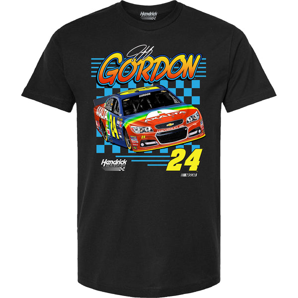 Jeff Gordon 2026 Axalta Throwback T-Shirt Black #24 NASCAR