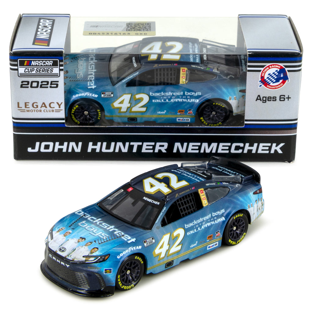 John Hunter Nemechek Backstreet Boys 1:64 Standard 2025 Diecast Car #42 NASCAR