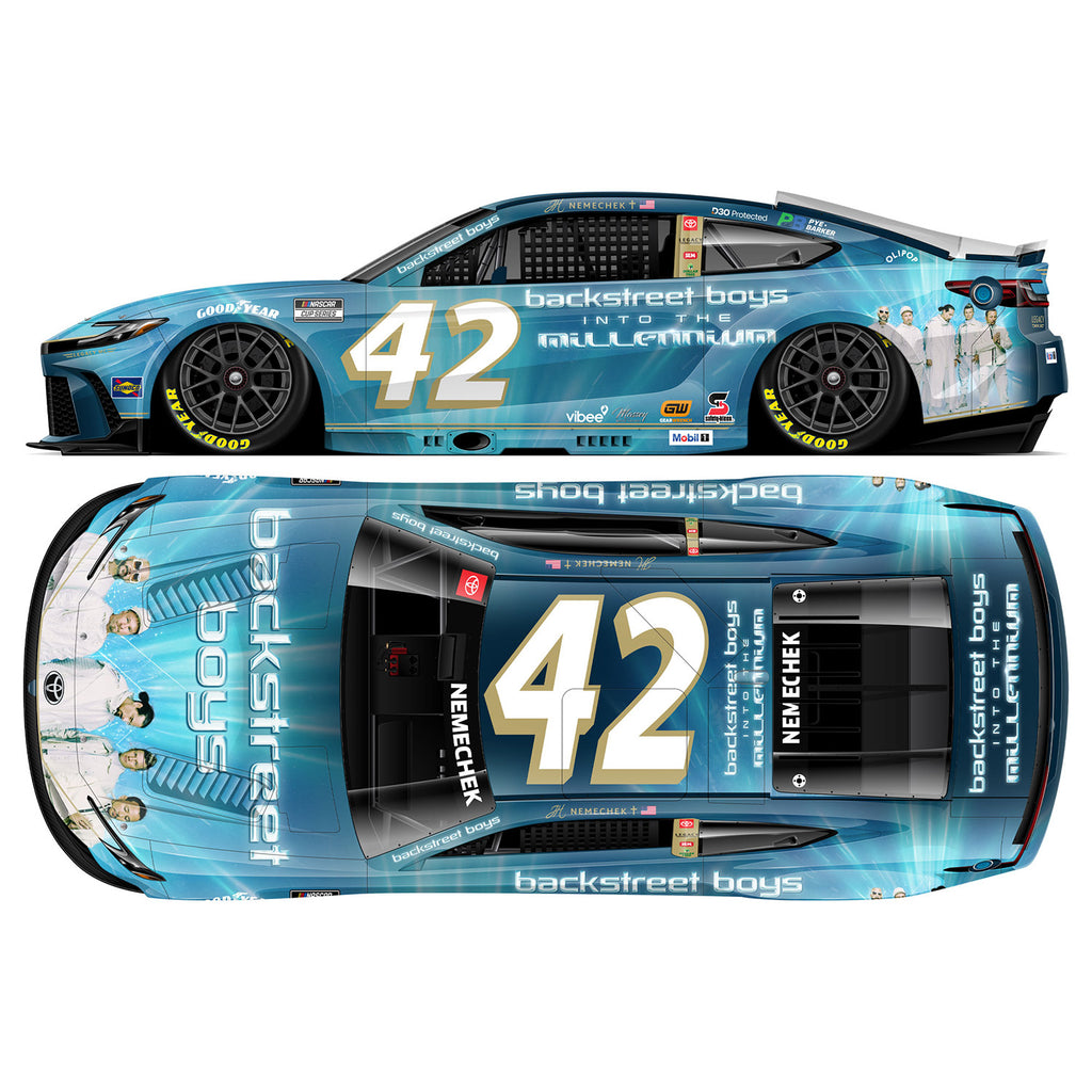 John Hunter Nemechek Backstreet Boys 1:64 Standard 2025 Diecast Car #42 NASCAR
