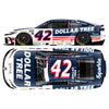John Hunter Nemechek Autographed Dollar Tree Patriotic 1:24 Standard 2026 Diecast Car #42 NASCAR