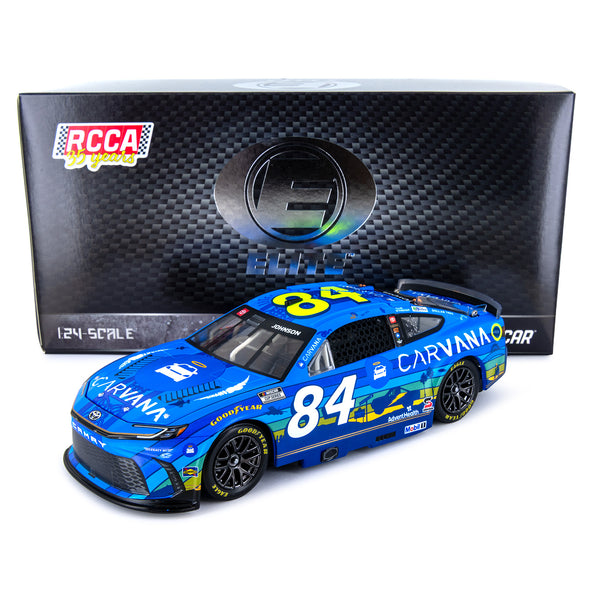 Jimmie Johnson ELITE Carvana San Diego 1:24 2026 Diecast Car #84 NASCAR