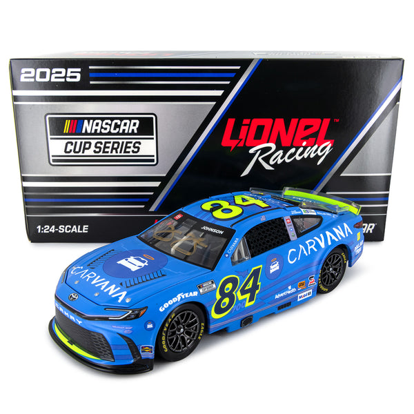 Jimmie Johnson Autographed Coca-Cola 600 Carvana 700th Start 1:24 Standard 2025 Diecast Car #84 NASCAR