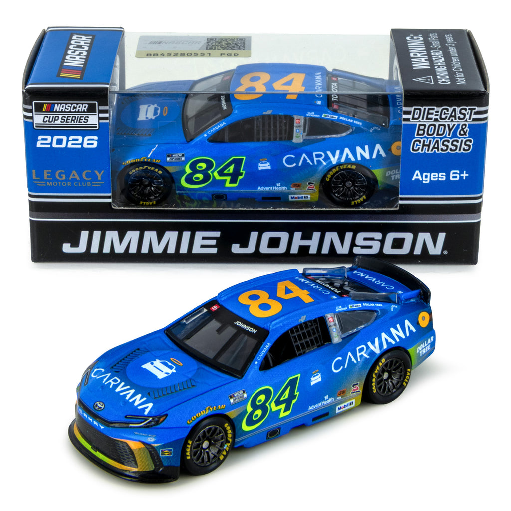 Jimmie Johnson Carvana 1:64 2026 Diecast Car #84 NASCAR