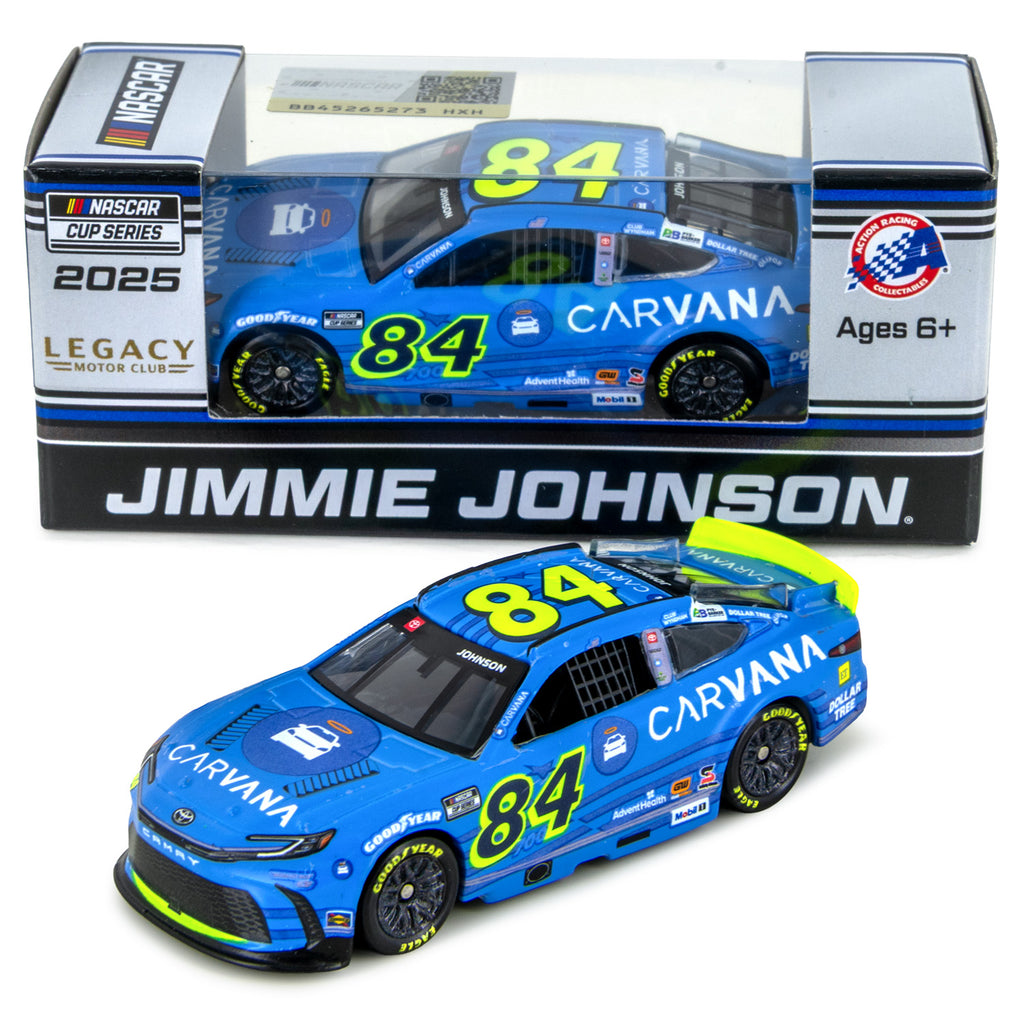 Jimmie Johnson Carvana 700th Start 1:64 Standard 2025 Diecast Car #84 NASCAR