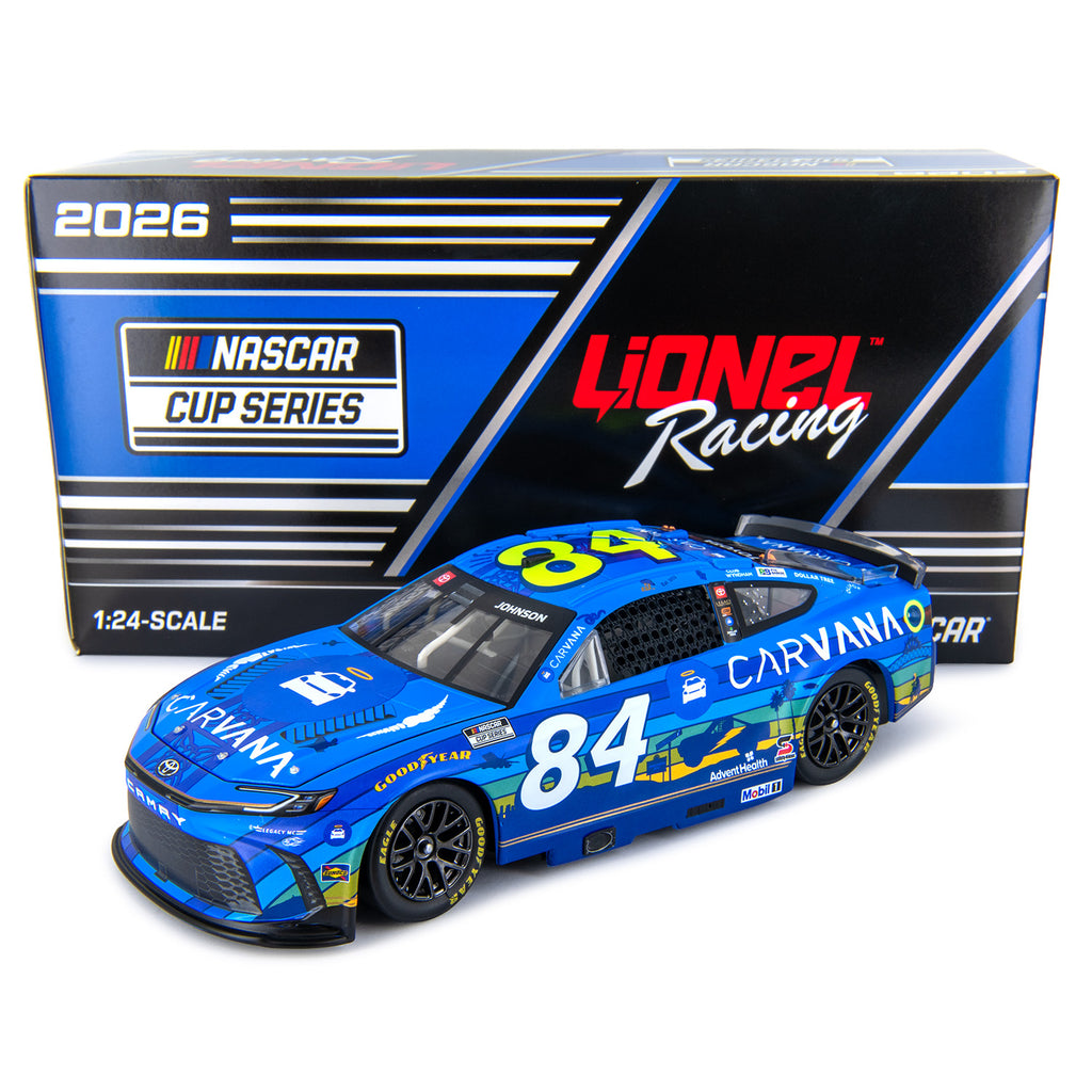 Jimmie Johnson Carvana San Diego 1:24 Standard 2026 Diecast Car #84 NASCAR