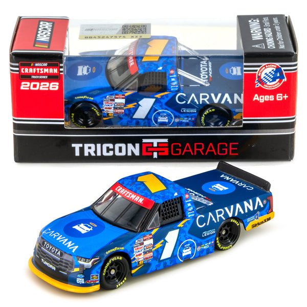 Jimmie Johnson Carvana #1 Truck Series 1:64 2026 Diecast Truck #1 NASCAR