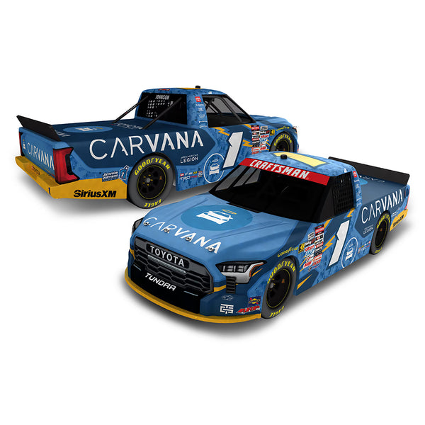 Jimmie Johnson Carvana #1 Truck Series 1:24 Standard 2026 Diecast Truck NASCAR